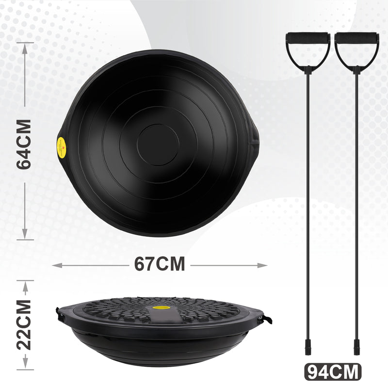 Advwin Bosu Balance Trainer 64cm for Home Gym