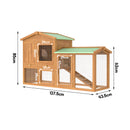 Advwin Rabbit Hutch Chicken Coop Wooden (Pre-Order)