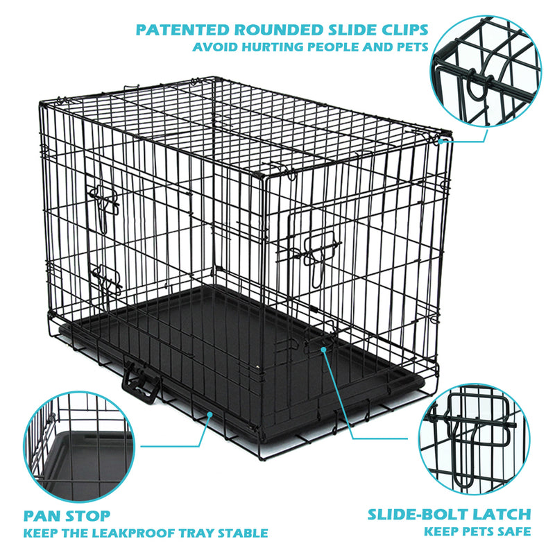 Advwin Metal Dog Cage Pet Crate