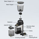 Advwin Burr Coffee Grinder French Press Filter