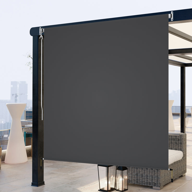 Advwin 1.8/2.1/2.4×2.4m Awning Outdoor Roller Blinds