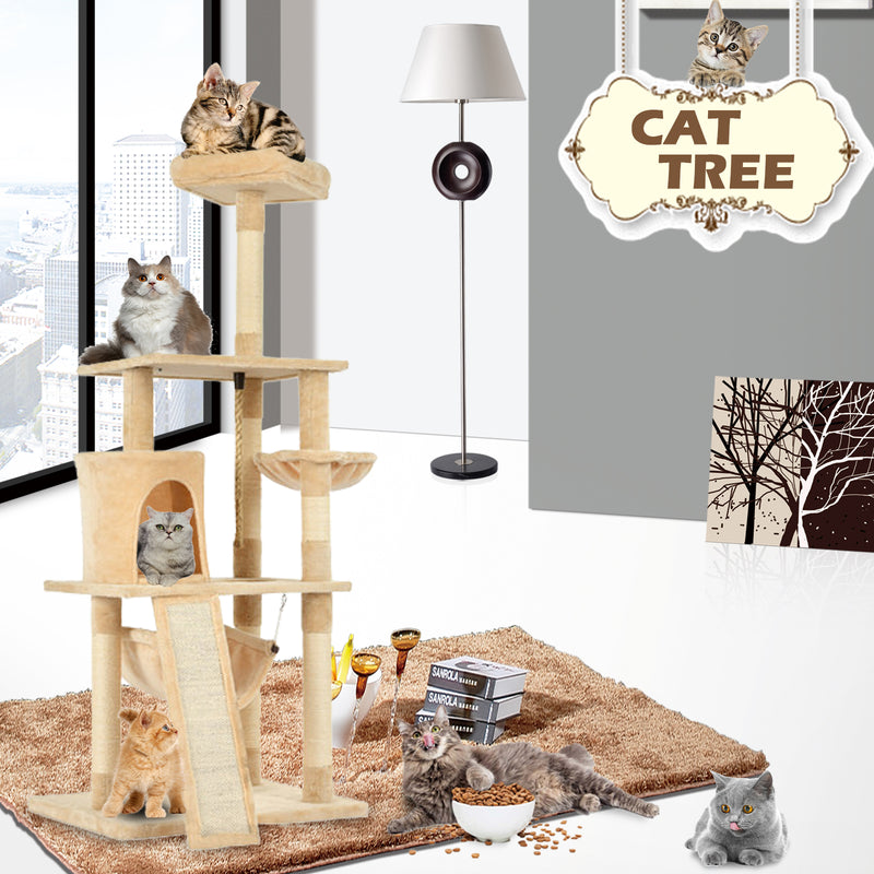 Advwin 157cm Multi-Level Cat Tree Stand