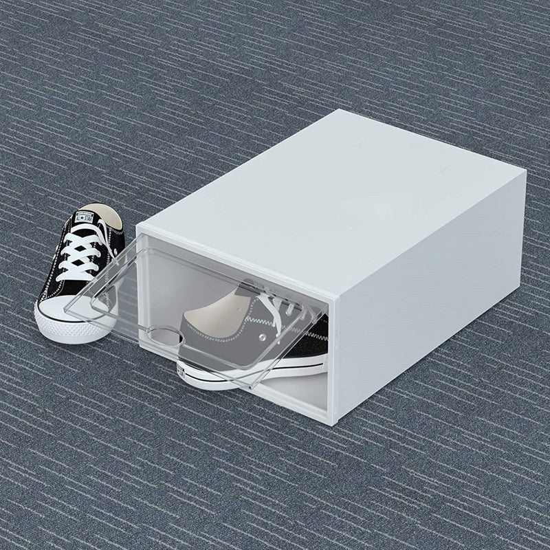 Advwin Plastic Shoe Box Shoe Rack Storage 15/27/40PCS