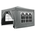 Advwin 3*3m Pop Up Canopy Tent with Side Walls