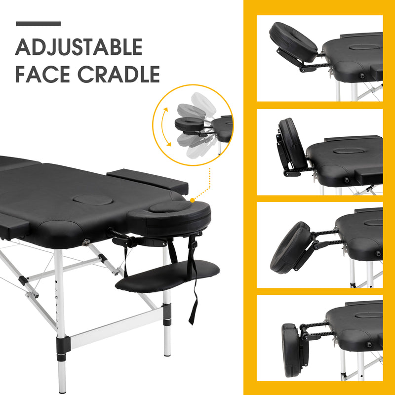 Advwin 70cm 3 Fold Portable Massage Table