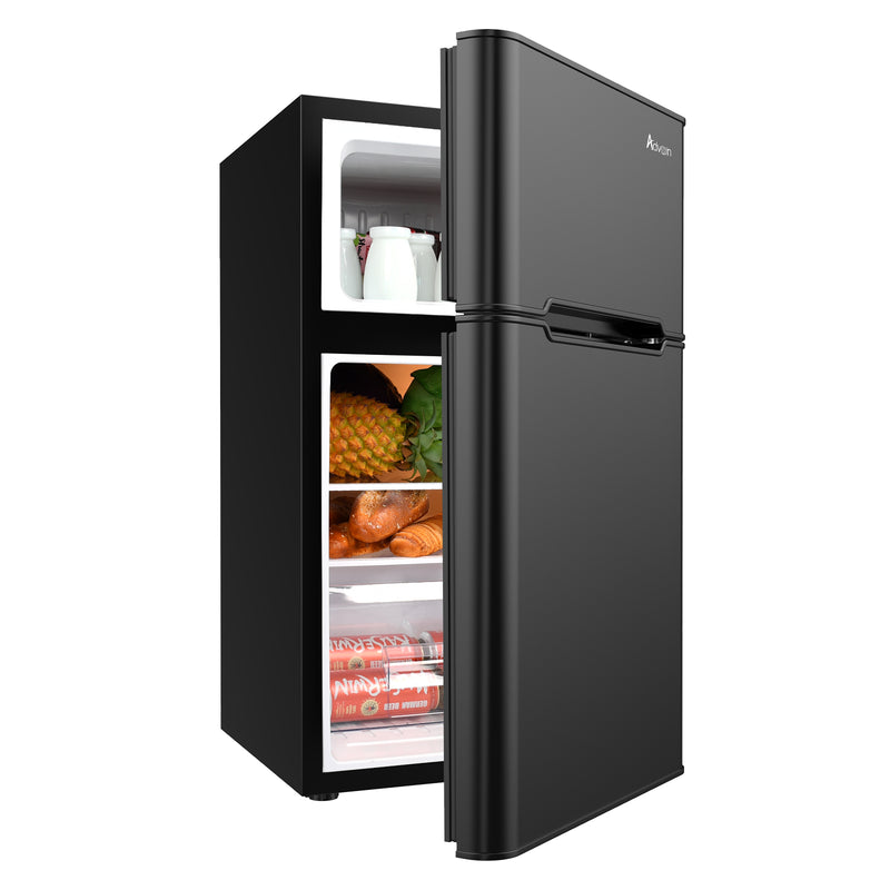 Advwin 90L Electric Mini Fridge Freezer Portable