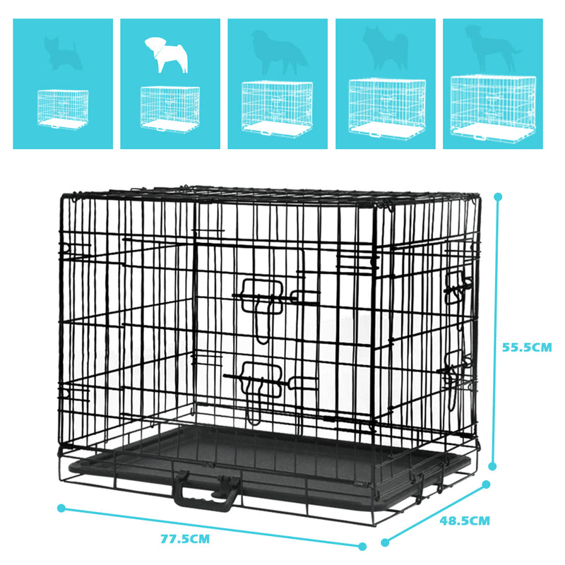 Advwin Metal Dog Cage Pet Crate