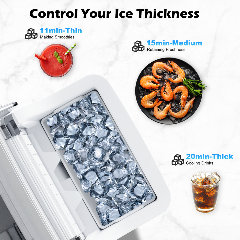 Advwin 3.2L Ice Maker Machine Countertop