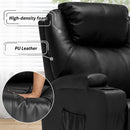 Advwin Recliner Massage Chair Sofa PU Leather