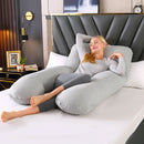 Advwin Pregnancy Pillow 55inch U Shaped Pillow