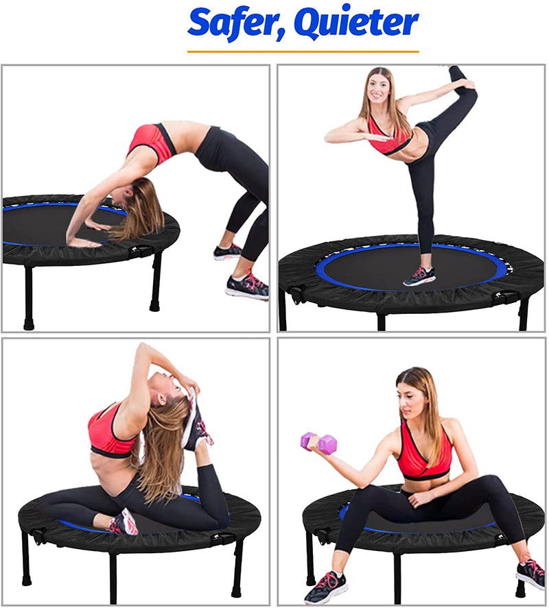 Advwin 40 inch Foldable Mini Cardio Trampoline