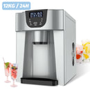 Advwin 2-in-1 Ice Maker with A Built-in Water Dispenser