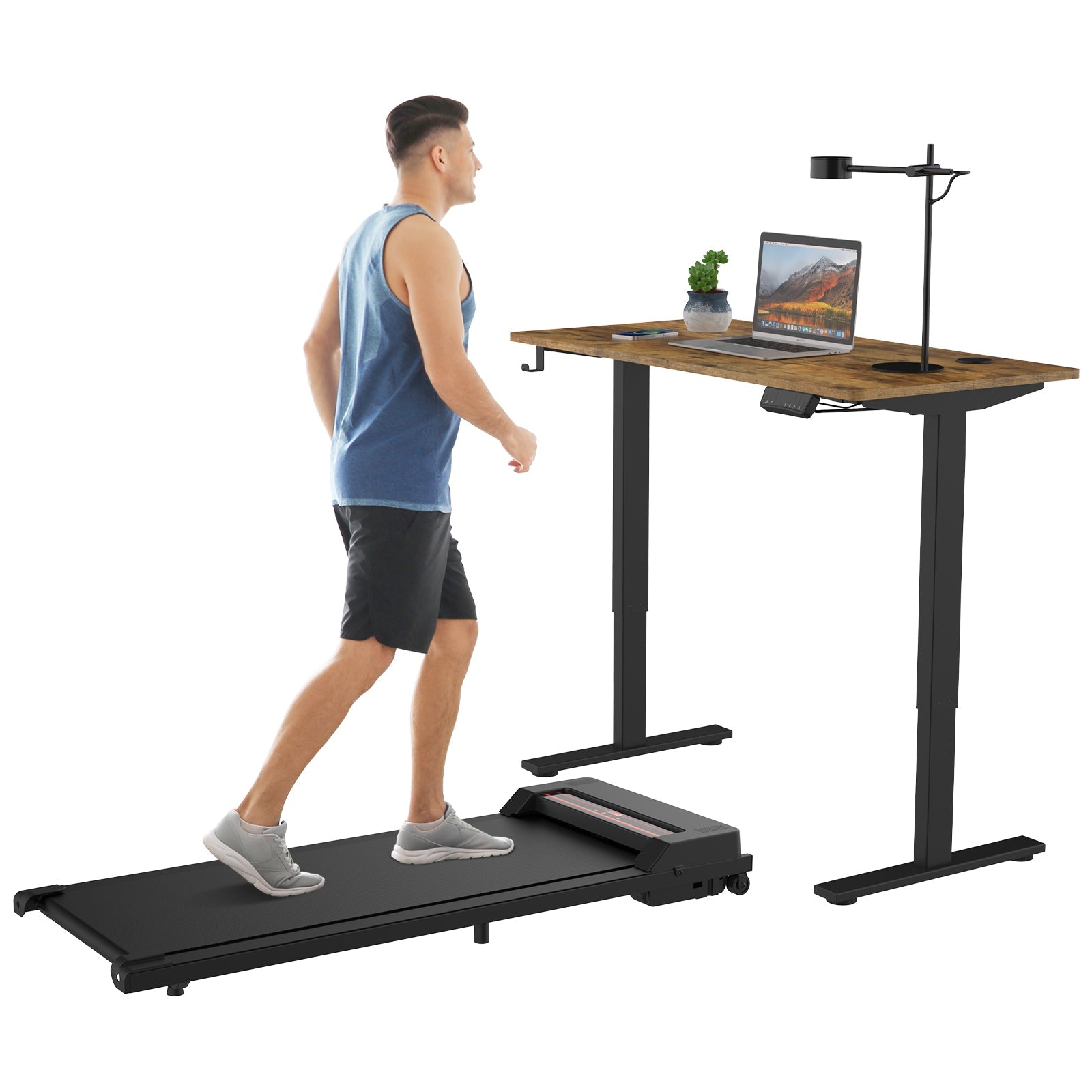 Treadmill Standing Rails Standing Desk & Under Desk Treadmill