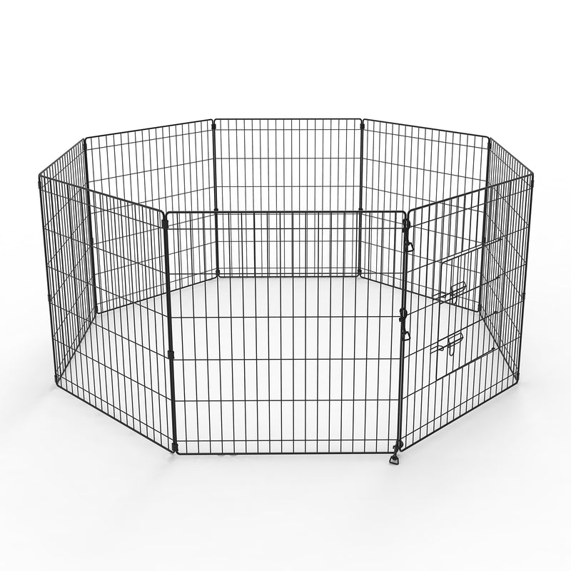 Advwin Pet Playpen Dog Dence Exercise Pen 8 Panel