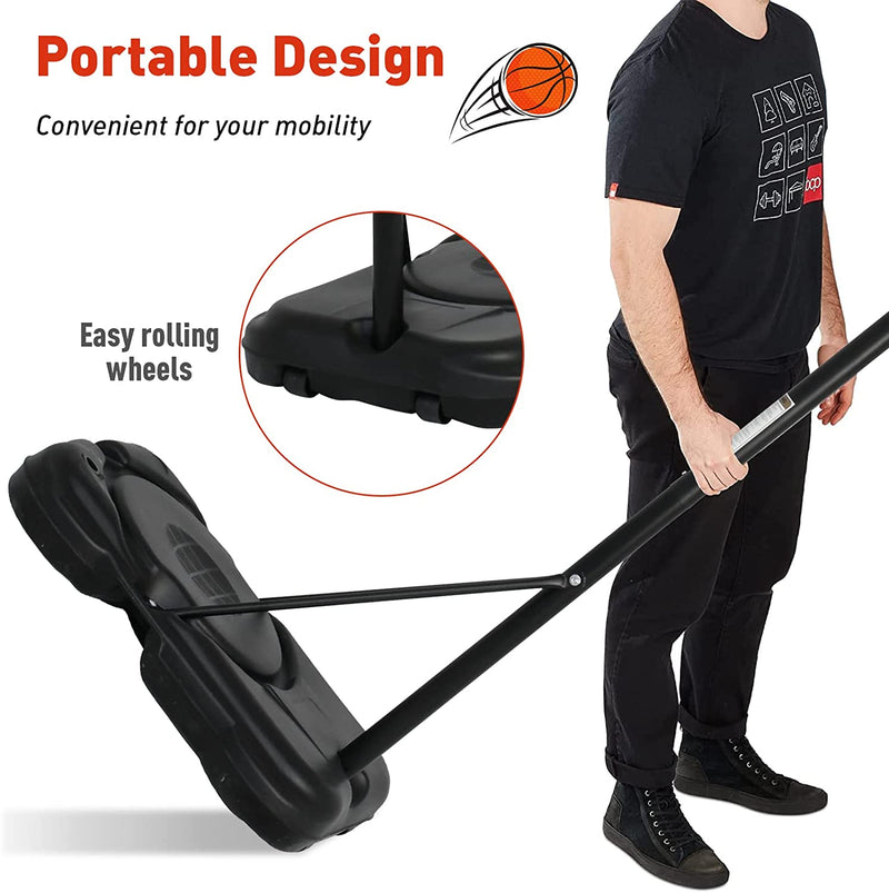 Advwin Adjustable Portable Basketball Hoop Stand