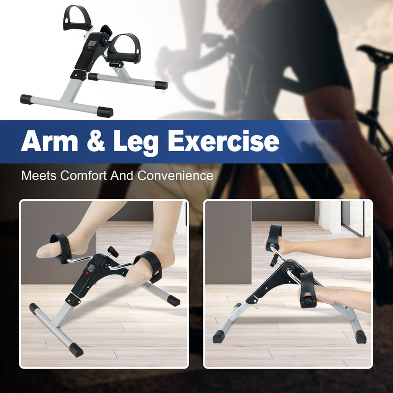 Advwin Mini Exercise Bike Leg Arm Trainer