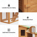 Advwin Rabbit Hutch Chicken Coop 2 Level