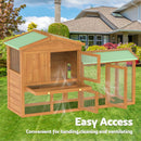 Advwin Rabbit Hutch Chicken Coop Wooden (Pre-Order)