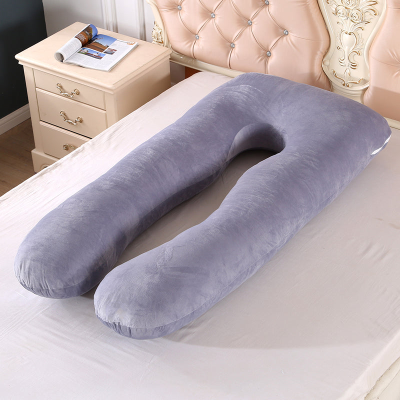 Advwin 55" U Shaped Pregnant Pillow Full Body Support