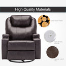 Advwin Recliner Massage Chair Sofa PU Leather