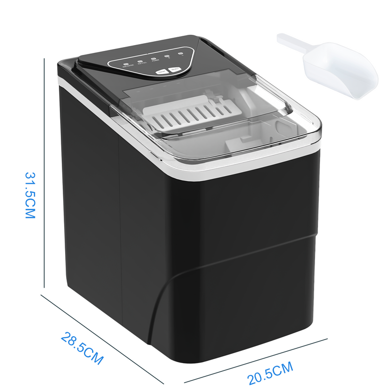 Advwin 2L 12KG Ice Makers Self-Cleaning Ice Machine