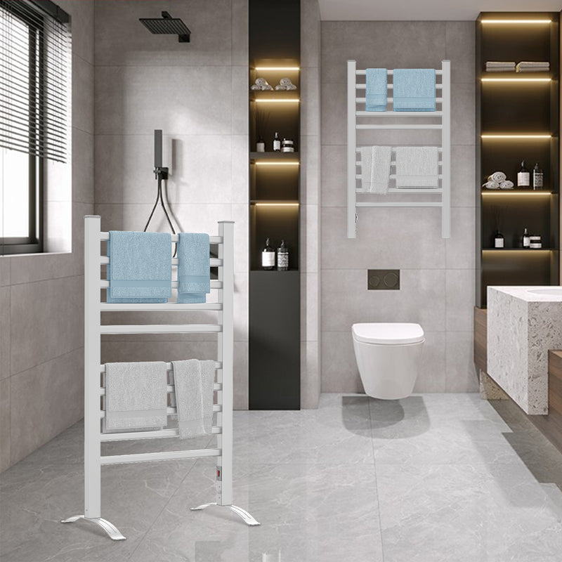 Advwin Electric Heated Towel Rail Wall Mounted & Standing