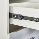 Advwin Bedside Table with 3 Drawers 66cm