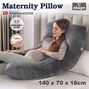 Advwin 53" U Shaped Full Body Support Pillow For Pregnant