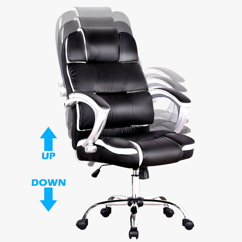 Advwin High Back Ergonomic PU Office Chair