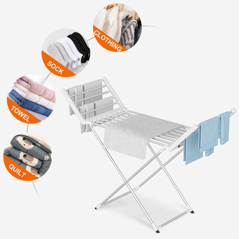 Advwin Electric Heated Towel Rail Foldable