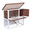 Advwin Wooden Pet Hutch Rabbit Cage House