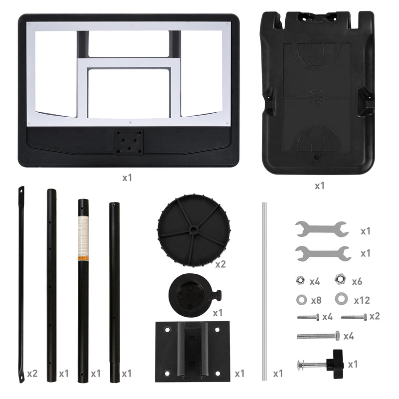 Advwin Adjustable Portable Basketball Hoop Stand