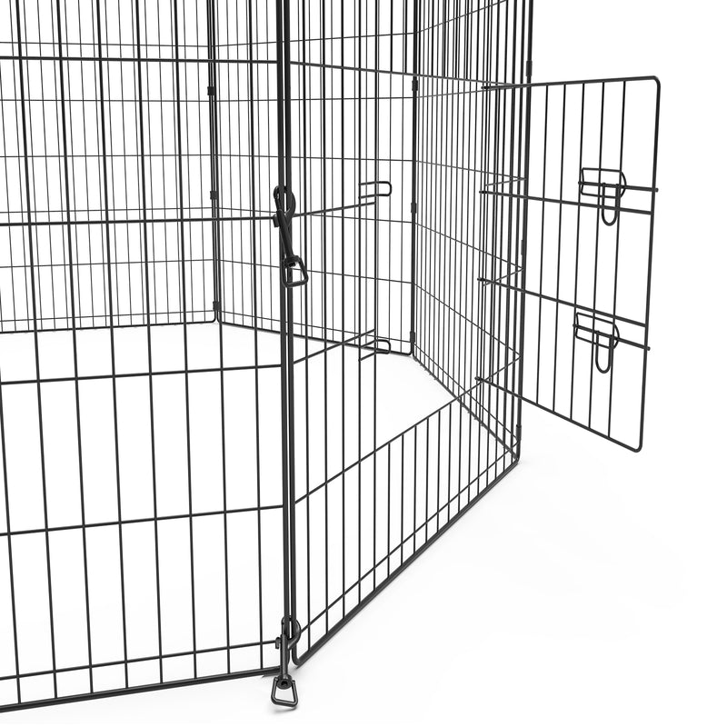 Advwin Pet Playpen Dog Dence Exercise Pen 8 Panel