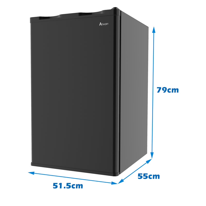 Advwin 88L Mini Upright Freezer Deep Freezer 100W