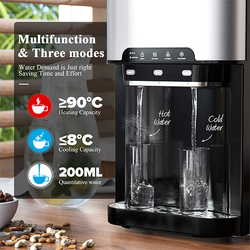 Advwin 3-In-1 Ice Maker Portable Water Dispenser