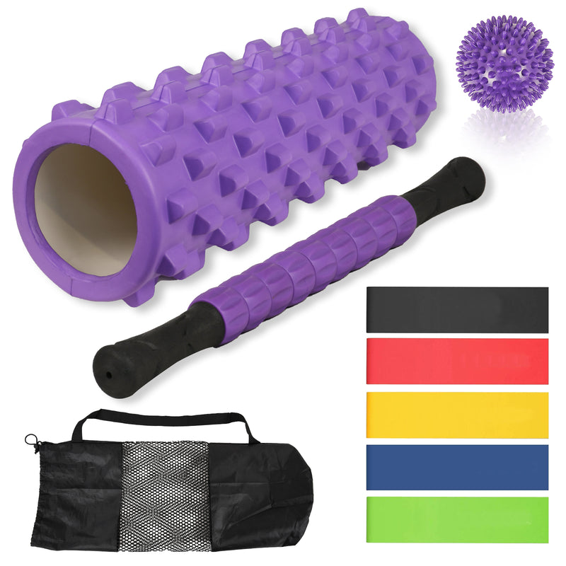 Advwin Foam Yoga Roller Massage Axis 9Pcs Set