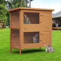 Advwin Wooden Pet Hutch Rabbit Cage House