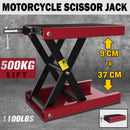 Advwin 1100lb Motorcycle Jack Scissors Lift