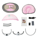 Advwin Baby Electric Baby Swing Pink 