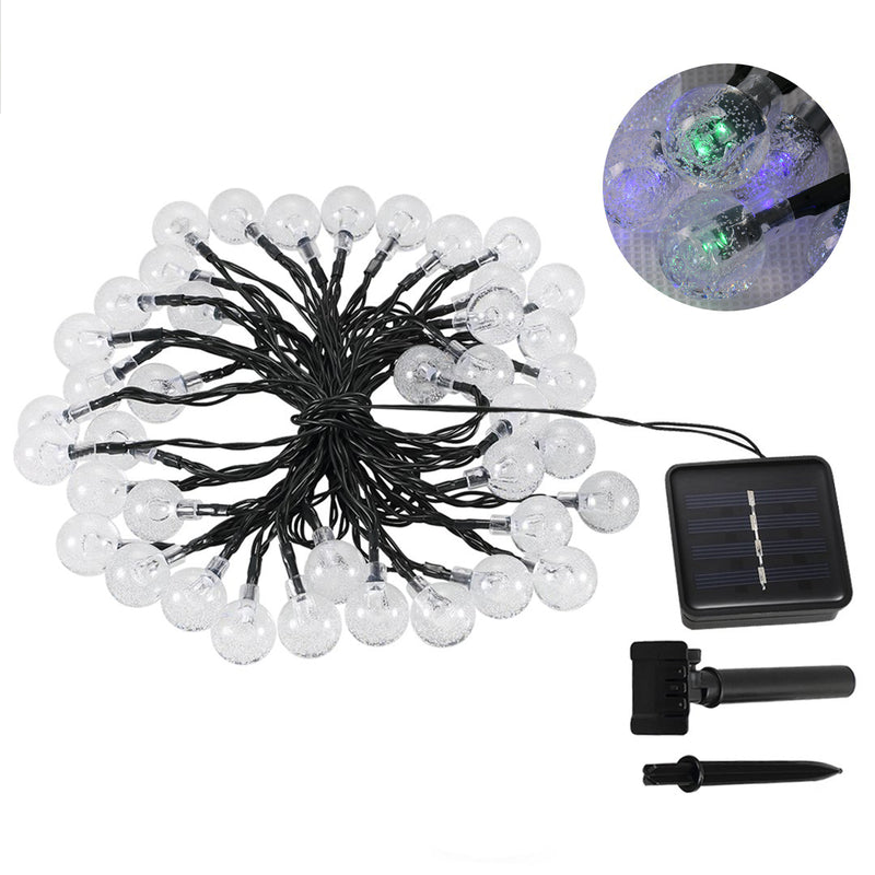 Advwin 12M Solar Powered LED Xmas Fairy Spherical String Lights (Pre-Order)
