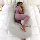 Advwin Pregnancy Pillow 55inch J haped Pillow