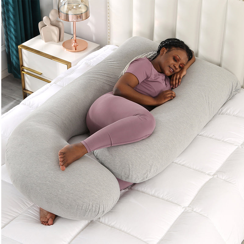Advwin Pregnancy Pillow 55inch J haped Pillow