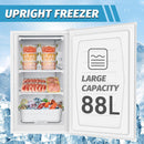 Advwin 88L Mini Upright Freezer Deep Freezer