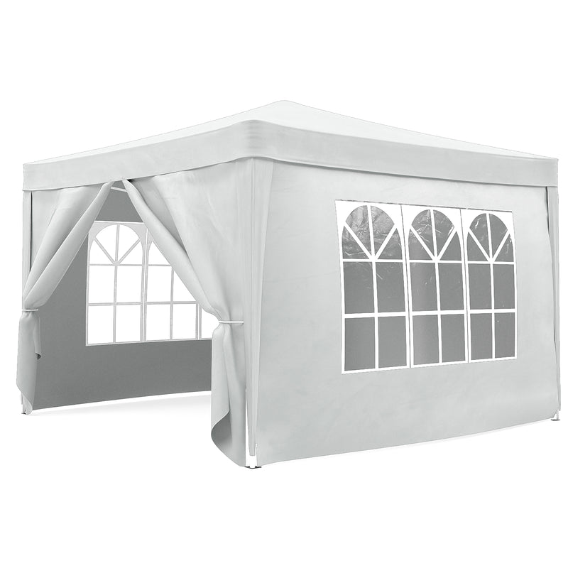 Advwin 3*3m Pop Up Canopy Tent with Side Walls