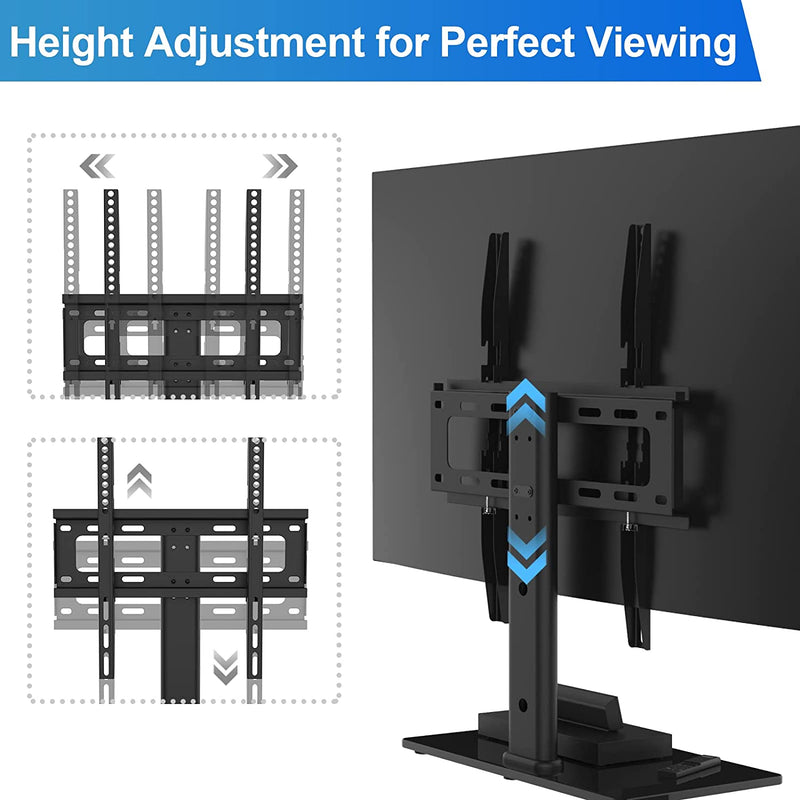 AdvwinTV Stand Swivel Universal Desktop LED LCD 27 to 55 inch