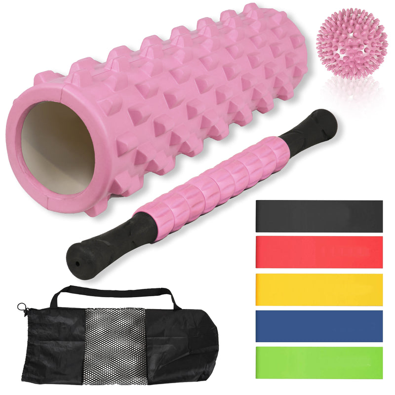 Advwin Foam Yoga Roller Massage Axis 9Pcs Set