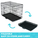 Advwin Metal Dog Cage Pet Crate