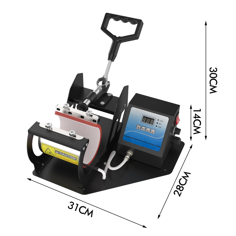 20oz Sublimation Mug Heat Press Machine - Coating Transfer For DIY Baking Cups - SDKEHUI