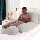 Advwin Pregnancy Pillow 55inch J haped Pillow