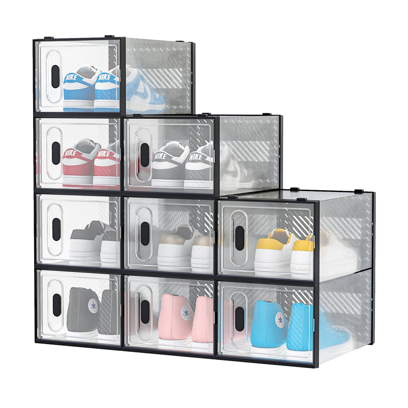 Advwin Large Aromatic Shoe Box Storage Stackable
